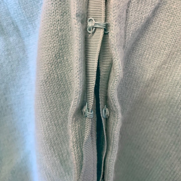 Vintage Topshop cropped teal cardigan - Picture 3 of 3